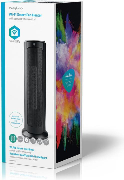 Actual product image Nedis WIFIFNH10CBK