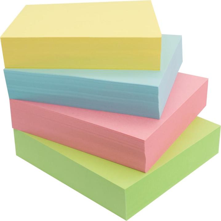 Produktbild Idena Zettelklotz lose farbig 9x9cm 700 Blatt (9 x 9 cm)