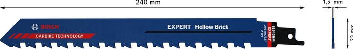 Immagine prodotto Bosch Professional Zubehör Expert Hollow Brick S 1543 HM