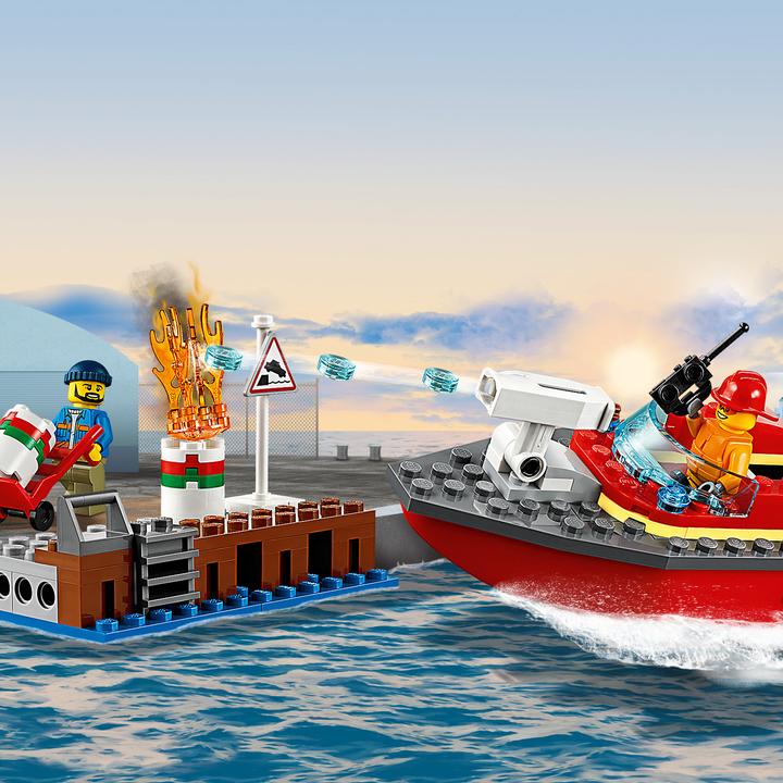 Produktbild LEGO Feuerwehr am Hafen (60213, LEGO City)