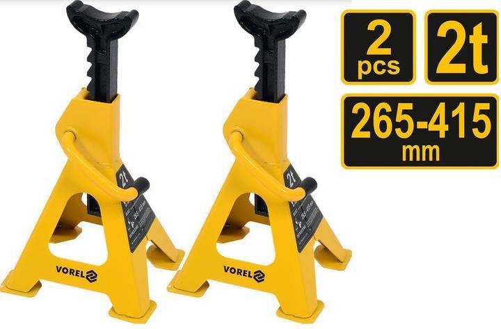 Produktbild Vorel PODSTAWKI SAMOCHODOWE 2 SZTUKI 2T 265 - 415mm 80308