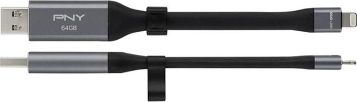 Actual product image PNY DUO-LINK OTG USB 3.0 64GB (64 GB, USB-A)