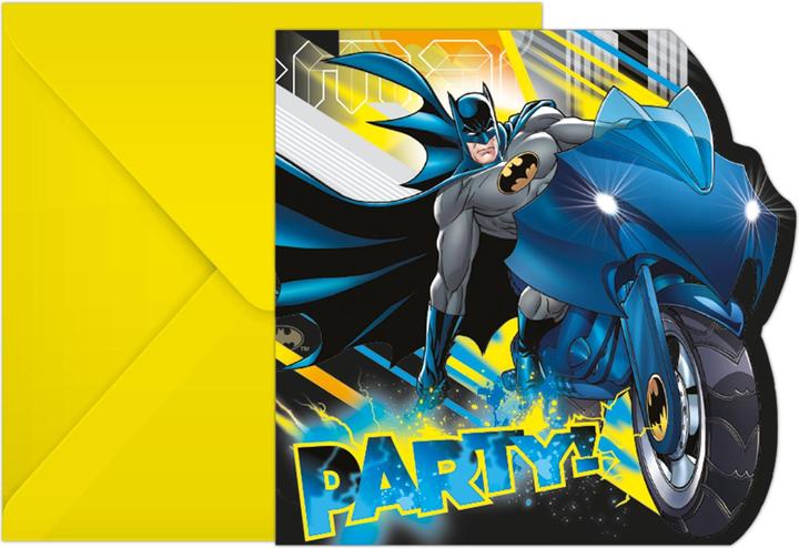 Procos Invitations - Batman (6pcs)