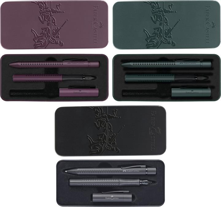 Produktbild Faber-Castell Schreibset Grip Edition (mistletoe, 3 x)