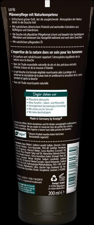 Actual product image Kneipp 2 in 1 Shower Nature Feeling (200 ml)