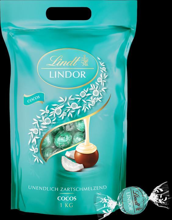 Image du produit Lindt Lindor Noix de coco (1000 g)