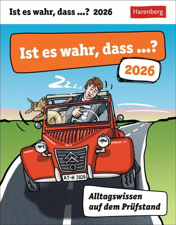 Image du produit Harenberg Ist es wahr, dass...? Tagesabreisskalender 2026 - Alltagswissen auf dem Prüfstand (Allemand)