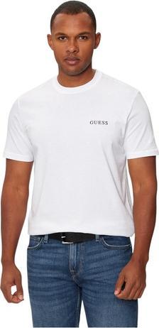 Guess Herren T-Shirt Tee Einzelpackung Weiss (XL)