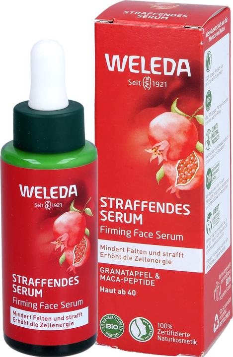 Image du produit Weleda Sérum raffermissant aux peptides de grenade et de maca ( Firming Face Serum) 30 ml (30 ml)
