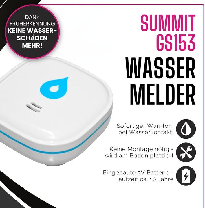 Produktbild Summit Digital Wassermelder GS153