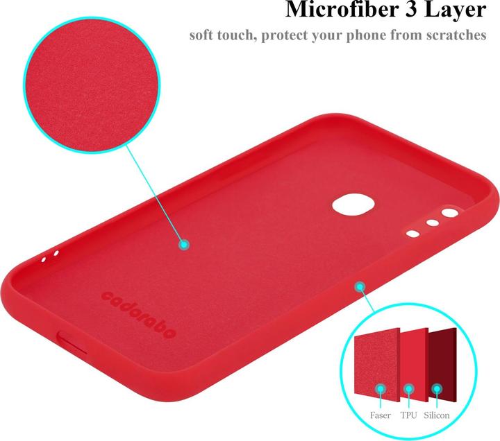 Image du produit Cadorabo TPU Liquid Silicone Case Cover (Samsung Galaxy A20, Samsung Galaxy M10s, TCL A30)