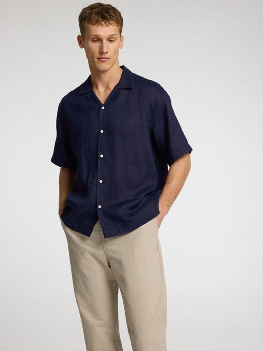 Image du produit Selected Homme 100% Leinen Kurzarmhemd (L)