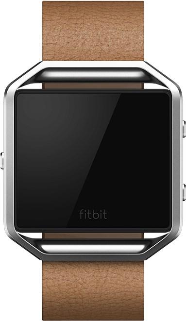 Actual product image Fitbit Blaze leather bracelet with frame (Genuine leather)