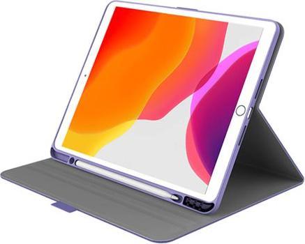 Immagine prodotto Cygnett Custodia TekView Slim per iPad 10.2" (2019) con supporto per Apple Pencil - Lilla/Viola (iPad)