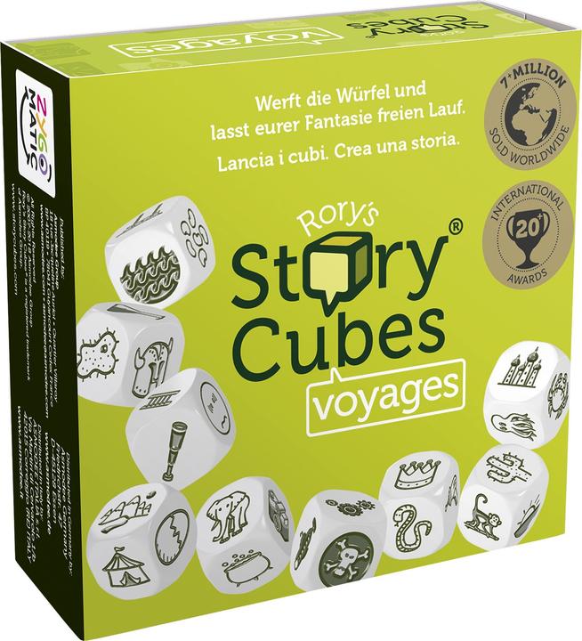 Rory's Story Cubes Story Cubes Voyages (Allemand, Français, Italien)