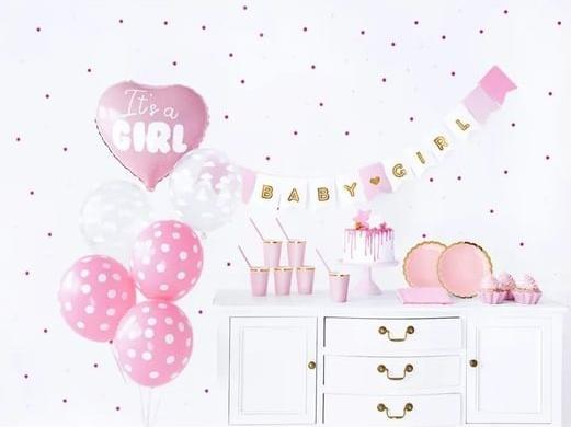 Produktbild Partydeco Party decorations set - It's a girl (1 pkt / 49 pc.)