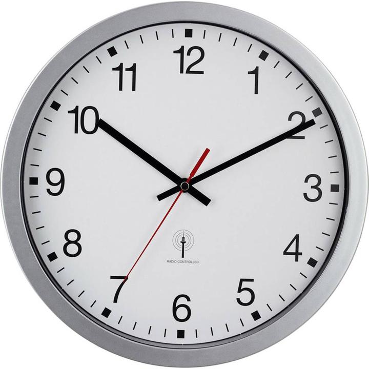EuroTime Radio controlled wall clock 56831-07 30 cm x (30 cm)