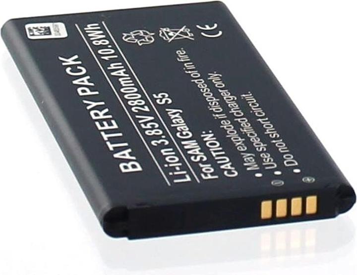 Produktbild AGI Akku kompatibel mit Samsung SM-G900F - Akku - 2.800 mAh