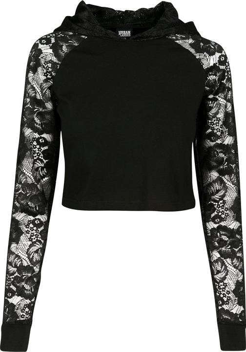 Urban Classics Ladies Short Laces Hoody (S)