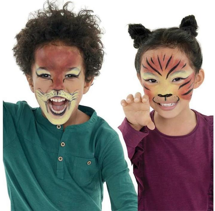 Image du produit Carioca Mack-Up Animals Box 3 pièces, jaune