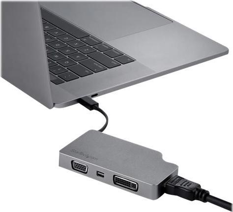 Actual product image StarTech USB C Multiport Adapter (HDMI, DVI, 10.40 cm)