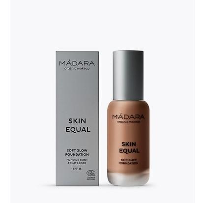Actual product image Madara Organic Skincare Skin Equal Soft Glow Foundation SPF15 30ml Chestnut (90 Chestnut)