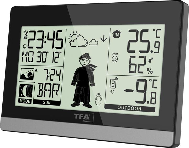 Actual product image TFA Weather Boy Radio Weather Station
