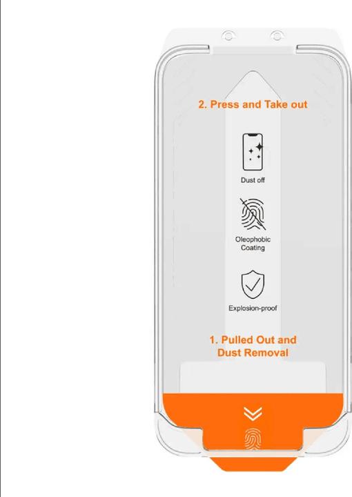 Actual product image 4smarts Second Glass, Service Kit + Anti Dust (10 Piece, Apple iPhone 16e, Apple iPhone 13, Apple iPhone 13 Pro, Apple iPhone 14)