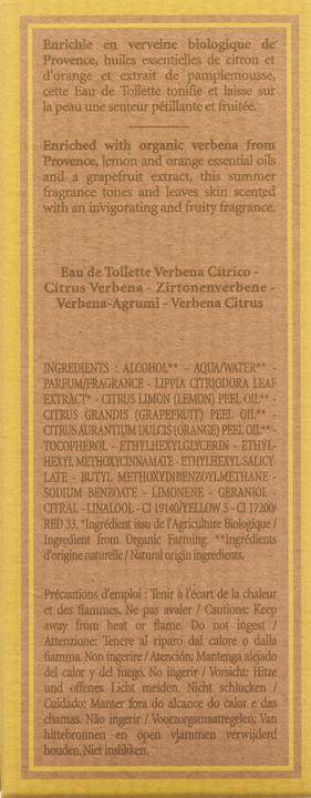 Actual product image L'Occitane Summer verbena (Eau de toilette, 100 ml)