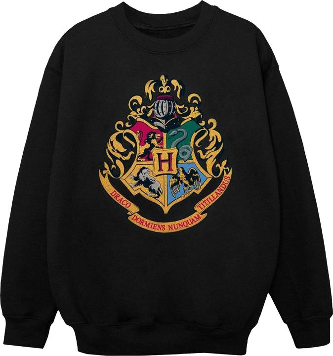 Hogwarts Crest Gold Ink Sweatshirt Mädchen