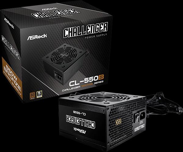 AsRock power supply Challenger 550W Bronze (550 W)