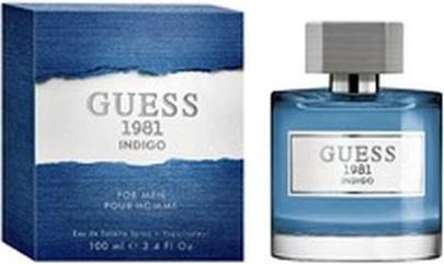 Actual product image Guess 1981 Indigo For Men EDT (Eau de toilette, 30 ml)
