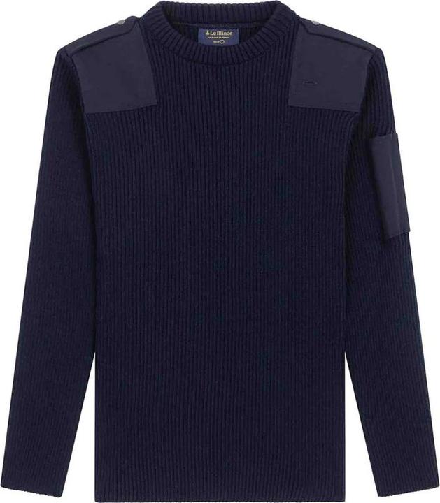 Le Minor pullover mit rundhalsausschnitt le inor officier