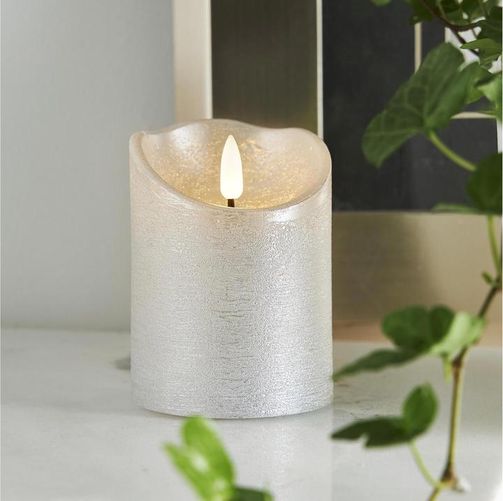 Actual product image Star Trading LED Pillar Candle Flame Rustic (1 x)