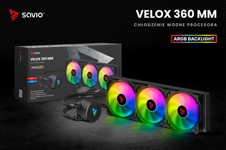 Actual product image Savio VELOX 360 MM