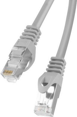 Produktbild Lanberg PCF6-10CC-0025-S Patchcord RJ45 cat.6 FTP 0.25m szary (F/UTP, CAT6, 0.25 m)