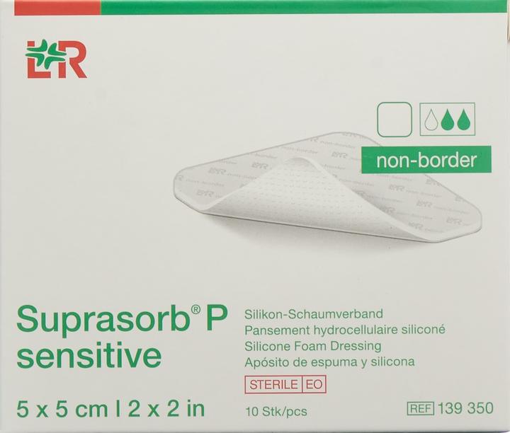 Image du produit Suprasorb P sensitive non-border 5x5cm (10 x)