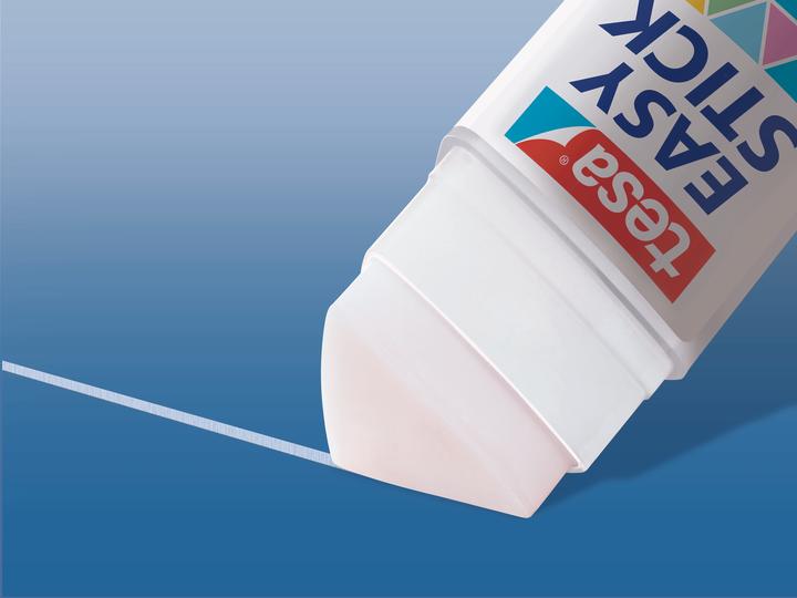 Produktbild tesa 3x Klebestift ecoLogo, geruchsneutraler Klebstick für Papier / Pappe