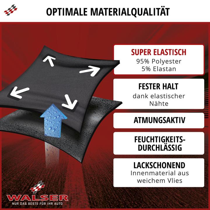 Produktbild Walser Autoplane Indoor Soft, PKW-Abdeckplane Kombi Gröe XL schwarz