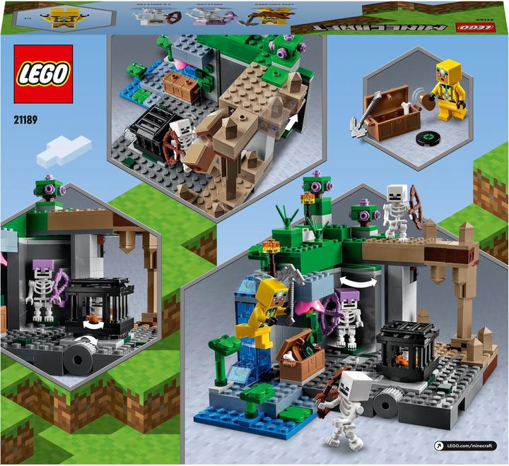Produktbild LEGO Das Skelettverlies (21189, LEGO Minecraft)