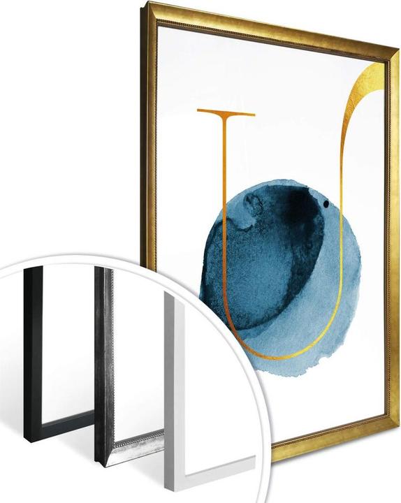 Produktbild Trenddeko Das goldene U (50 x 60 cm)