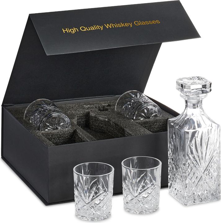 Actual product image Relaxdays 5-piece whisky set (3.10 dl, 1 x, Whisky glass)
