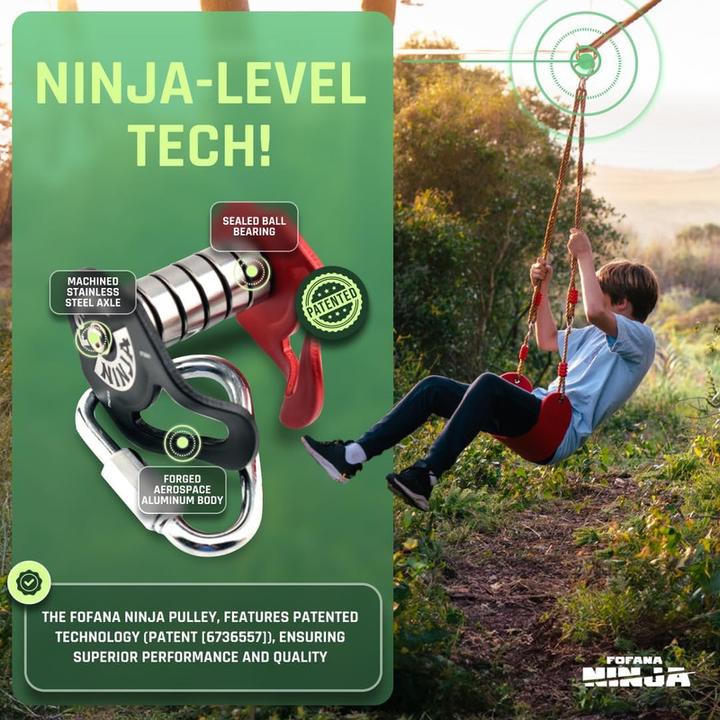 Produktbild Fofana Ninja Slackline Pulley (0.08 m)
