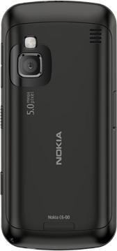 Actual product image Nokia C6-00 - QWERTZ - Black (200 GB, 3.20", 5 Mpx, 3G)