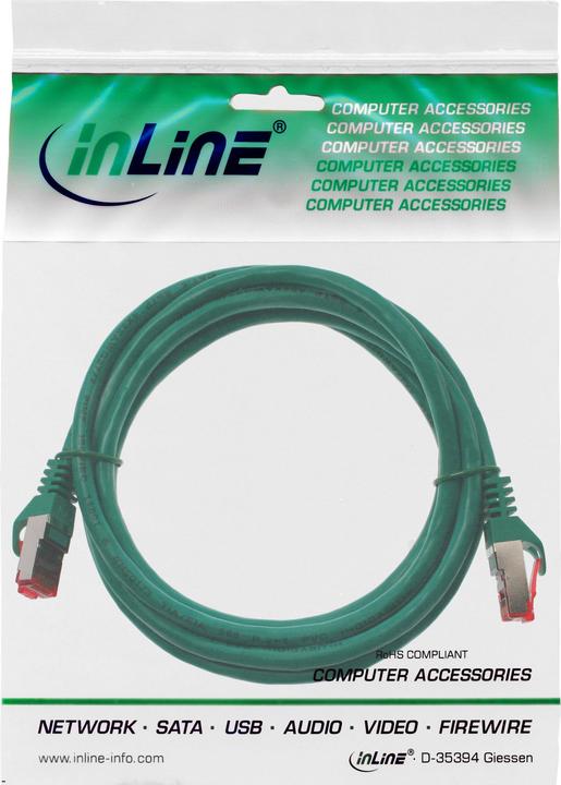 Actual product image InLine 2m Cat.6 patch cable 1000 Mbit RJ45 (S/FTP, CAT6, 2 m)