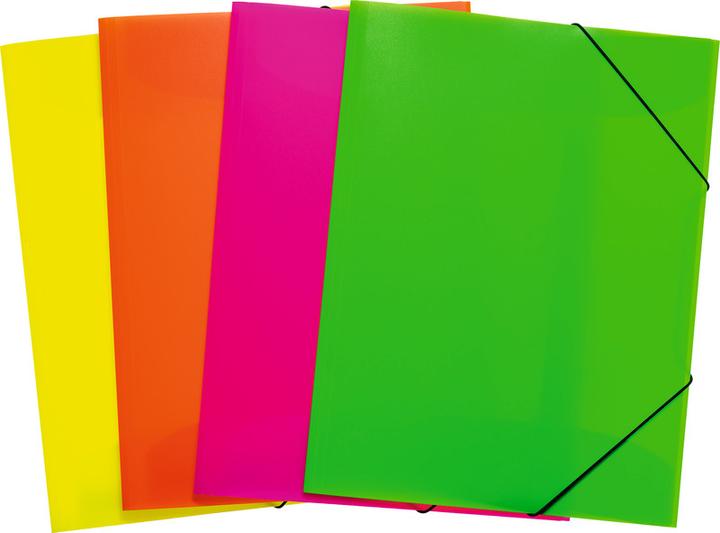 Actual product image HERMA A4 neon translucent folder (A4, 12 x)