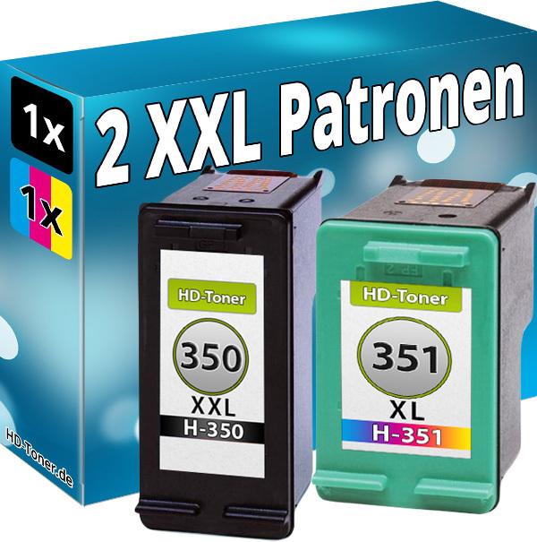 Produktbild Druckfuxx DRUCKER PATRONE für HP 350 XL+351 XL J5730 J5780 J5785 J6410 J6424 J64