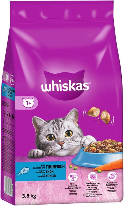 Produktbild Whiskas 1+ Thunfisch (Adult, 1 Stk., 3800 g)