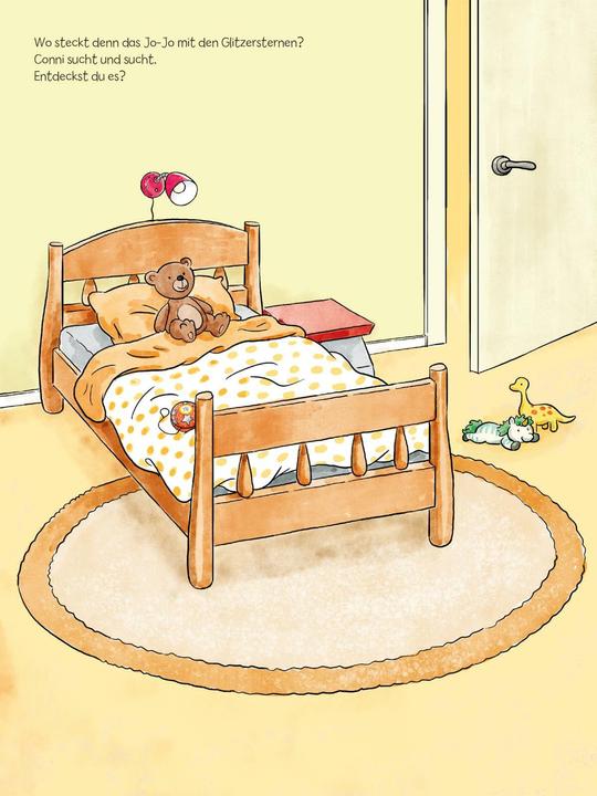 Actual product image Conni Yellow Series (activity book): My Conni sticker book