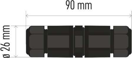 Image du produit Emos Fiche de connexion IP68